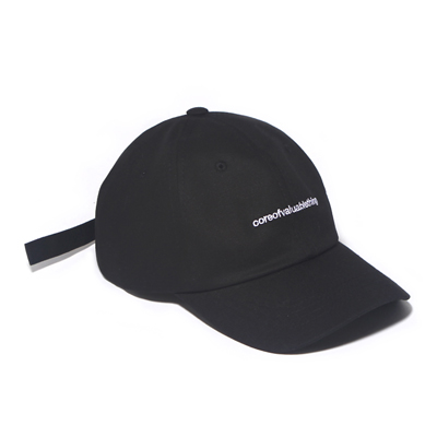  CORE CURVED CAP-BLACK