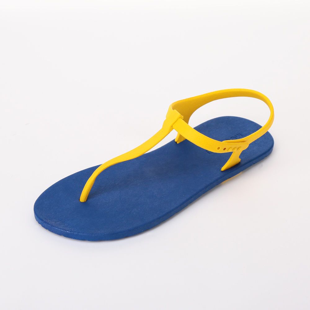 MC04 Sandal, Blue-Yellow