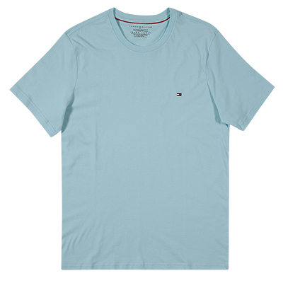 [리퍼브] [09T3139]TOMMY TOMMY Core Flag Crew T-Shirt-POOL BLUE